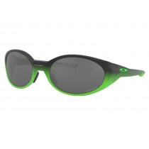 Oakley® Definition Eye Jacket™ Redux sunglasses Matte Black Fade Green frame Prizm Black lens