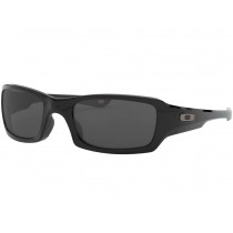 Oakley Five squared sunglasses Polished Black frame Grey lens