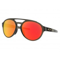 Oakley Forager (Asia Fit) sunglasses Olive Ink frame Prizm Ruby lens