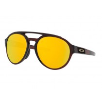 Oakley Forager sunglasses Polished Rootbeer frame Prizm 24k Polarized lens