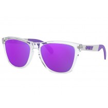Oakley Frogskins™ Mix (Asia Fit) sunglasses Polished Clear frame Violet Iridium lens