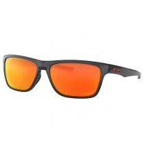 Oakley Holston sunglasses Polished Black frame Prizm Ruby Polarized lens