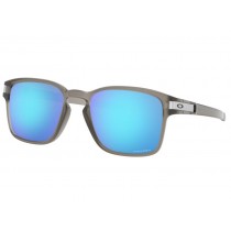 Oakley Latch™ Square (Asia Fit) sunglasses Matte Grey Ink frame Prizm Sapphire lens