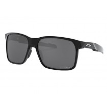 Oakley Portal X sunglasses Polished Black frame Prizm Black Polarized lens