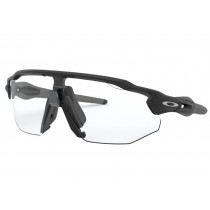 Oakley Radar® EV Advancer sunglasses Matte Black frame Clear To Black Iridium Photochromic lens