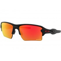 Oakley Washington Redskins Flak® 2.0 XL sunglasses Matte Black frame Prizm Ruby lens