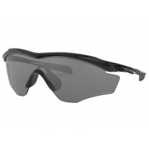 Oakley women M2 Frame® XL sunglasses Polished Black frame Black Iridium Polarized lens