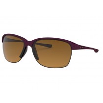 Oakley women Unstoppable sunglasses Raspberry Spritzer frame Brown Gradient Polarized lens