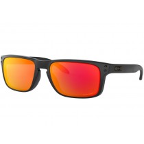 Oakley Holbrook sunglasses Matte Black frame Prizm Ruby lens