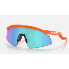 Oakley Hydra OO9229 Sunglasses Neon Orange Frame Blue lenses