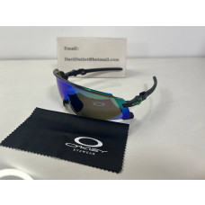 Oakley Kato Sunglasses Black Frame Blue Lens