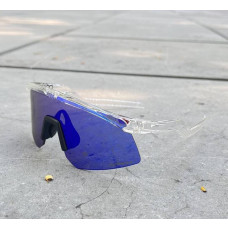 Oakley Hydra Clear/Blue Outdoor Sunglasses