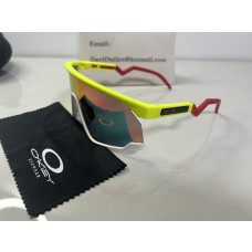 Oakley BXTR Sunglasses OO9280 Yellow Frame Pink Lenses