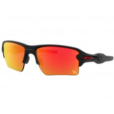 Oakley Arizona Cardinals Flak® 2.0 XL sunglasses Matte Black frame Prizm Ruby lens