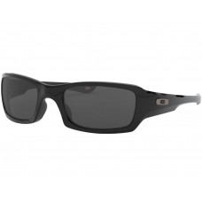Oakley Five squared sunglasses Polished Black frame Grey lens