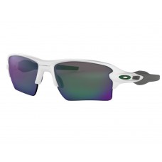 Oakley Flak™ 2.0 XL Team Colors sunglasses Polished White frame Prizm Jade lens