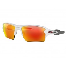 Oakley Flak™ 2.0 XL Team Colors sunglasses Polished White frame Prizm Ruby lens