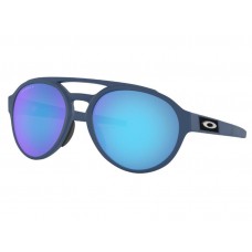 Oakley Forager (Asia Fit) sunglasses Matte Poseidon frame Prizm Sapphire Polarized lens