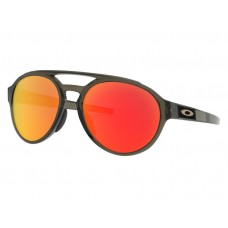 Oakley Forager (Asia Fit) sunglasses Olive Ink frame Prizm Ruby lens