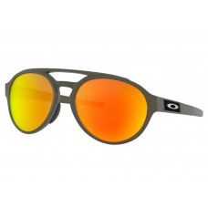 Oakley Forager sunglasses Matte Olive frame Prizm Ruby Polarized lens