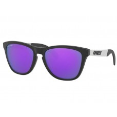 Oakley Frogskins™ Mix sunglasses Matter Black frame Prizm Violet lens