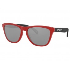 Oakley Frogskins™ Origins Collection sunglasses Matte Redline frame Prizm Black lens