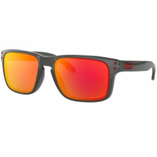 Oakley Holbrook™ (Asia Fit) sunglasses Gery Smoke frame Prizm Ruby lens