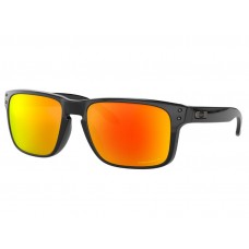 Oakley Holbrook™ sunglasses Polished Black frame Prizm Ruby Polarized lens