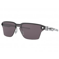 Oakley Logplate sunglasses Satin Black frame Prizm Grey lens