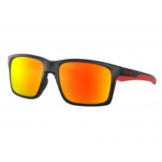 Oakley Mainlink™ XL sunglasses Polished Black frame Prizm Ruby Polarized lens