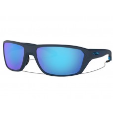 Oakley Split Shot sunglasses Matter Translucent Blue frame Prizm Sapphire Polarized lens