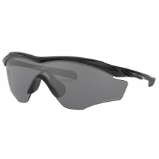 Oakley women M2 Frame® XL sunglasses Polished Black frame Black Iridium Polarized lens