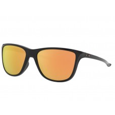 Oakley women Reverie™ sunglasses Polished Black frame Prizm Rose Gold lens