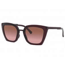 Oakley women Side Swept sunglasses Crystal Raspberry frame G40 Black Gradient lens