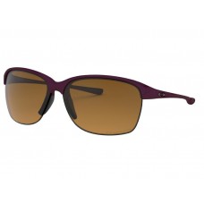 Oakley women Unstoppable sunglasses Raspberry Spritzer frame Brown Gradient Polarized lens