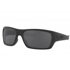 Oakley Turbine sunglasses Matte Black frame Gery Polarized lens