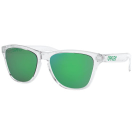 Oakley Frogskins™ XS (Youth Fit) sunglasses Polished Clear frame Prizm Jade lens