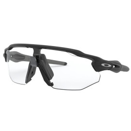 Oakley Radar® EV Advancer sunglasses Matte Black frame Clear To Black Iridium Photochromic lens