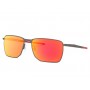 Oakley Ejector sunglasses Matte Gynmetal frame Prizm Ruby lens