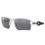 Oakley Flak™ 2.0 XL sunglasses Polished White frame Prizm Black Polarized lens