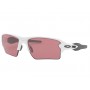 Oakley Flak™ 2.0 XL sunglasses Polished White frame Prizm Dark Golf lens
