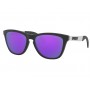 Oakley Frogskins™ Mix (Asia Fit) sunglasses Matte Black frame Prizm Violet lens