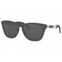 Oakley Frogskins™ Mix (Asia Fit) sunglasses Woodgrain frame Prizm Black Polarized lens