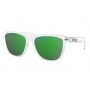 Oakley Frogskins™ sunglasses Crystal Clear frame Prizm Jade lens