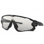 Oakley Jawbreaker™ sunglasses Polished Black frame Clear To Black Iridium Photochromic lens