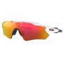 Oakley Radar® EV Path® Team Colors sunglasses Polished White frame Prizm Ruby lens