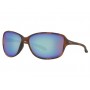 Oakley women Cohort sunglasses Matte Brown Tortoise frame Prizm Deep Water Polarized lens