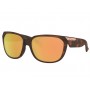 Oakley women Rev Up™ sunglasses Matte Brown Tortoise frame Prizm Rose Gold Polarized lens
