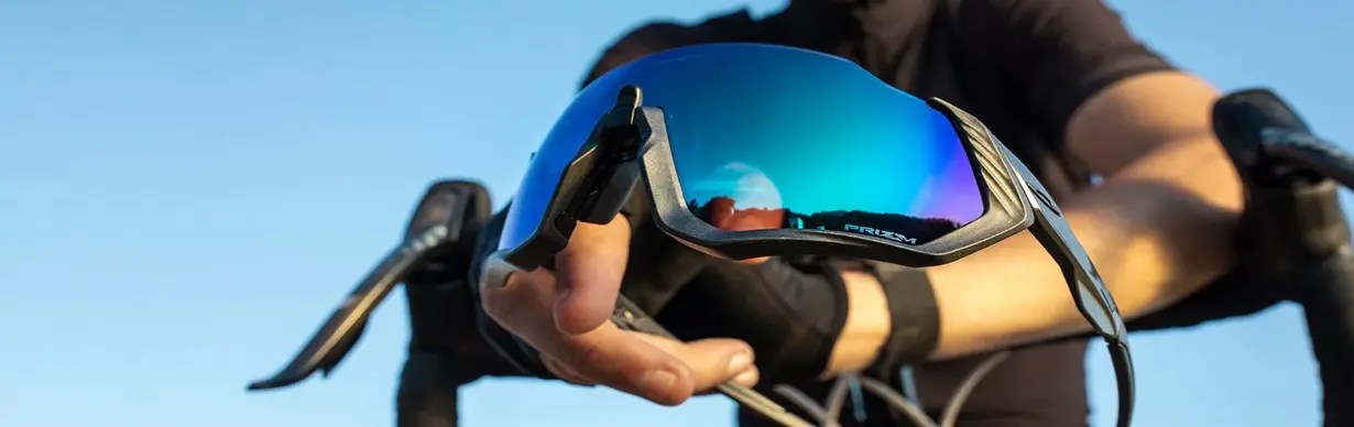 Sport style sunglasses homepage banner